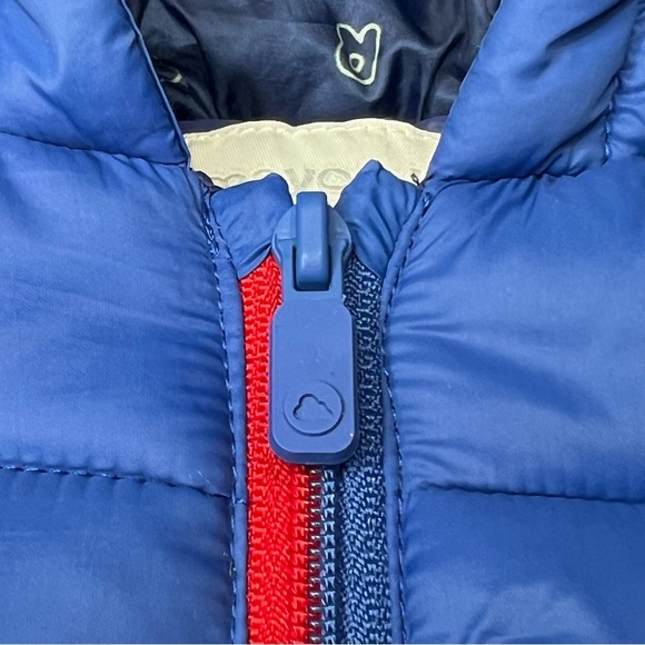 mayoral Puffer Jacket Royal Blue 12 Months The North Face Reversible Beanie Lot - Picture 13 of 17